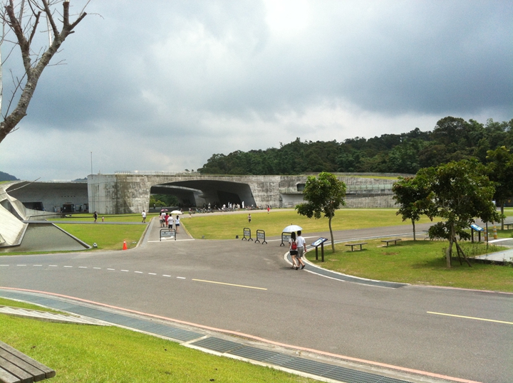 日月潭 向山遊客中心廣場