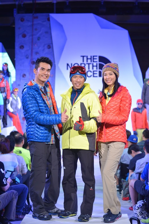 【The North Face2014品牌日】運動型男楊一展、代言人陳彥博、運動美模林可彤共同-1
