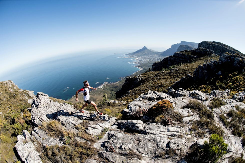 Ryan Sandes training on Table Mountain © Craig Kolesky/Red Bull Content Pool