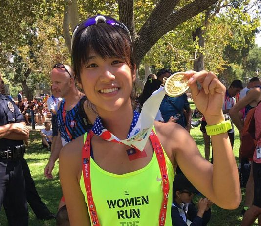 鐵人警花謝伯韶 世界警消運動會5k越野跑奪金