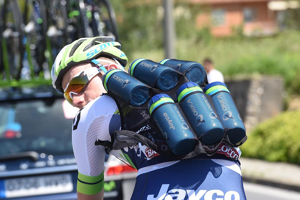 Peter Weening on stage two of the 2015 Tour of Italy（圖片來源）