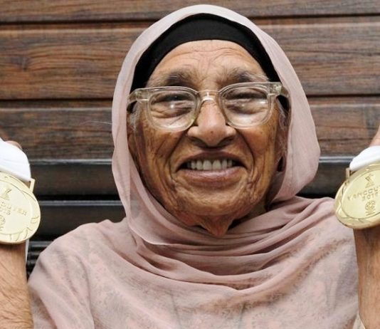 叫你阿嬤來囉,102歲跑步金牌曼蔻兒 熱愛跑步的印度阿嬤曼蔻兒