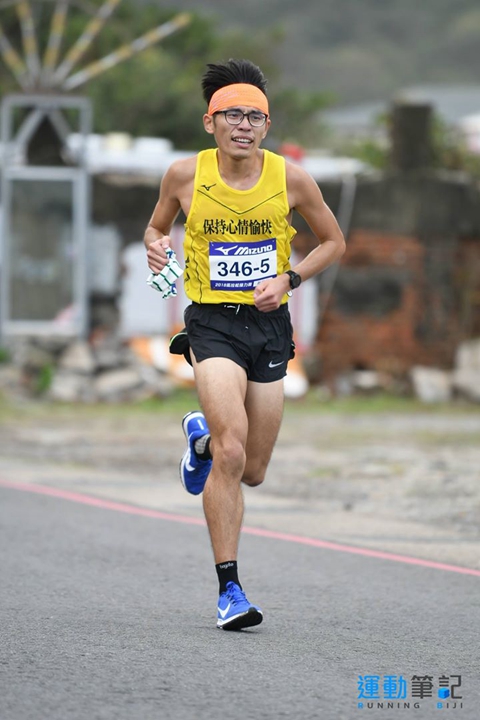第三次參加Mizuno 馬拉松接力賽，卻是第一次全力衝刺
