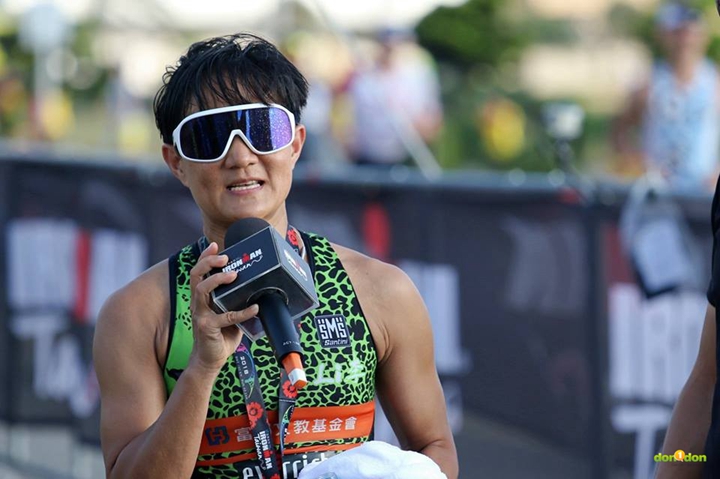 2018年 IRONMAN Taiwan 賽後筱喻感性的說...