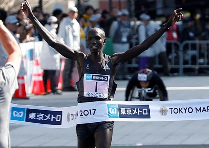 2017年的東京馬拉松由來自肯亞的Wilson Kipsang 所跑出的2小時03分58秒是前一次亞洲的賽道紀錄。