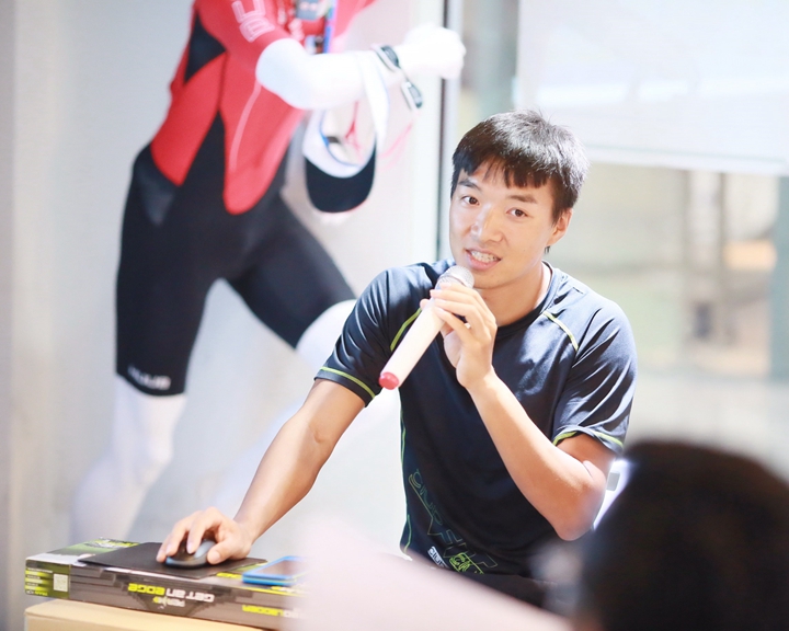 劉光武教練會開始分享關於賽前8周可以針對什麼訓練做加強。