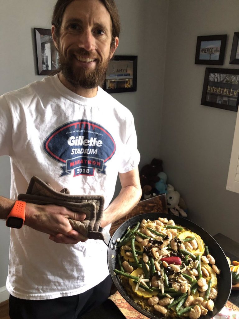 前美國50公里超級馬拉松及百公里優勝的Michael Wardian是一名素食者