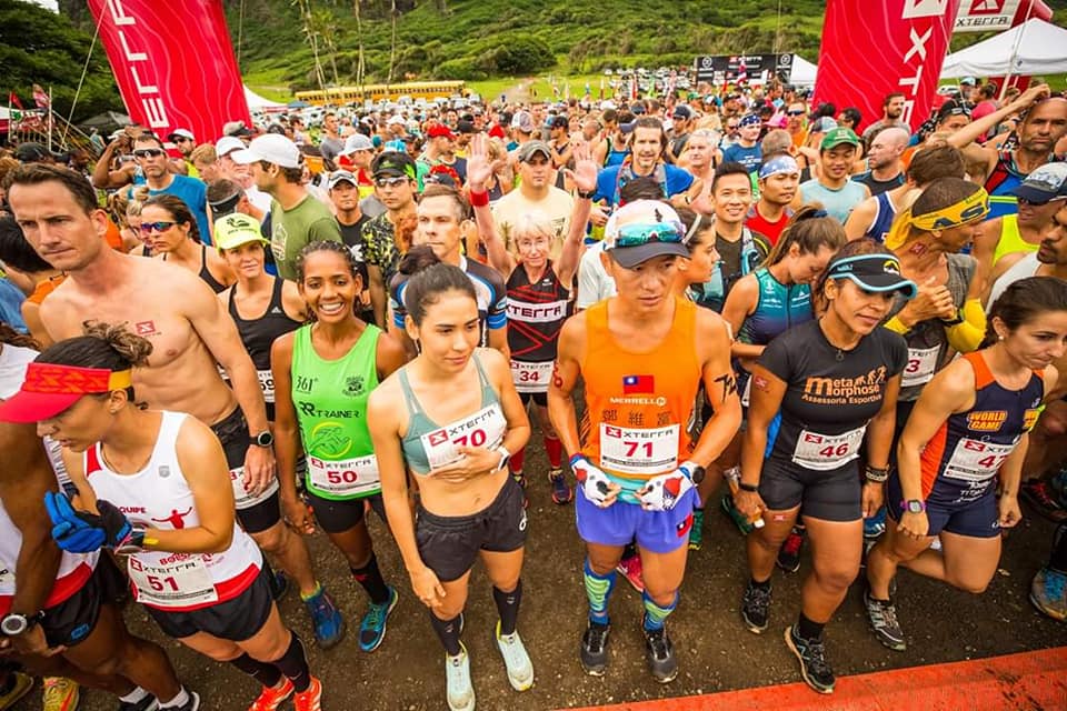 夏威夷當地滿滿的都是來自世界各地參加XTERRA越野跑以及三項賽的菁英