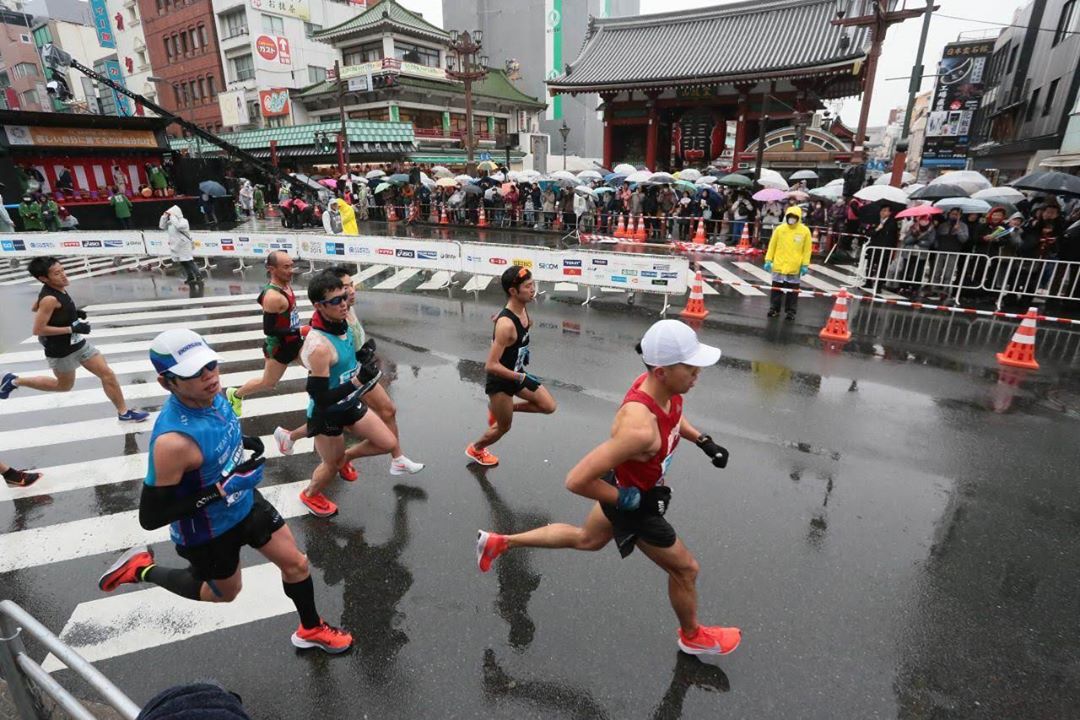 15K雷門前折返，感覺還很輕鬆