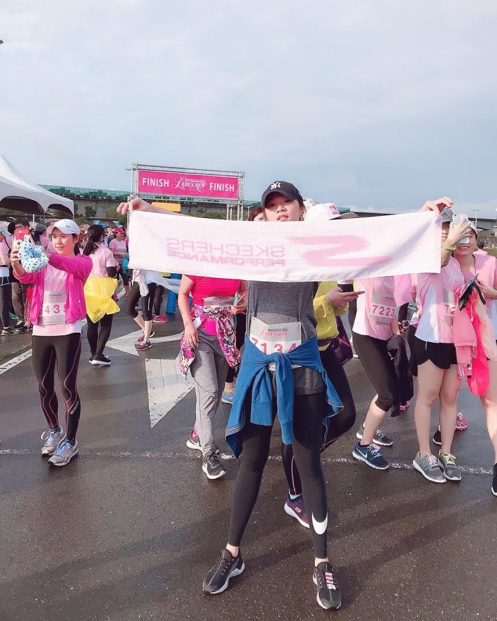 全女性的2019 SKECHERS LADY'S RUN希望鼓勵不同階段的女性都能跑出屬於自己的溫柔女力。（圖片來源：IG @addyyang）