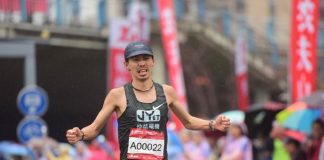 今年不只各國豪強出賽，台灣真男人張嘉哲也將再次挑戰琵琶湖馬拉松尋求東奧的機會