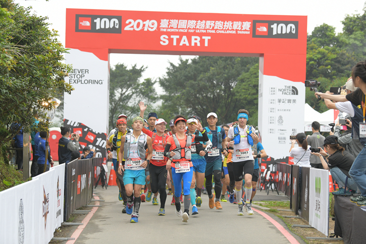 2019 TNF100 台灣國際越野跑挑戰賽，全球好手躍躍欲試爭取TNF100越野跑王者的至高榮耀（照片由北面提供）