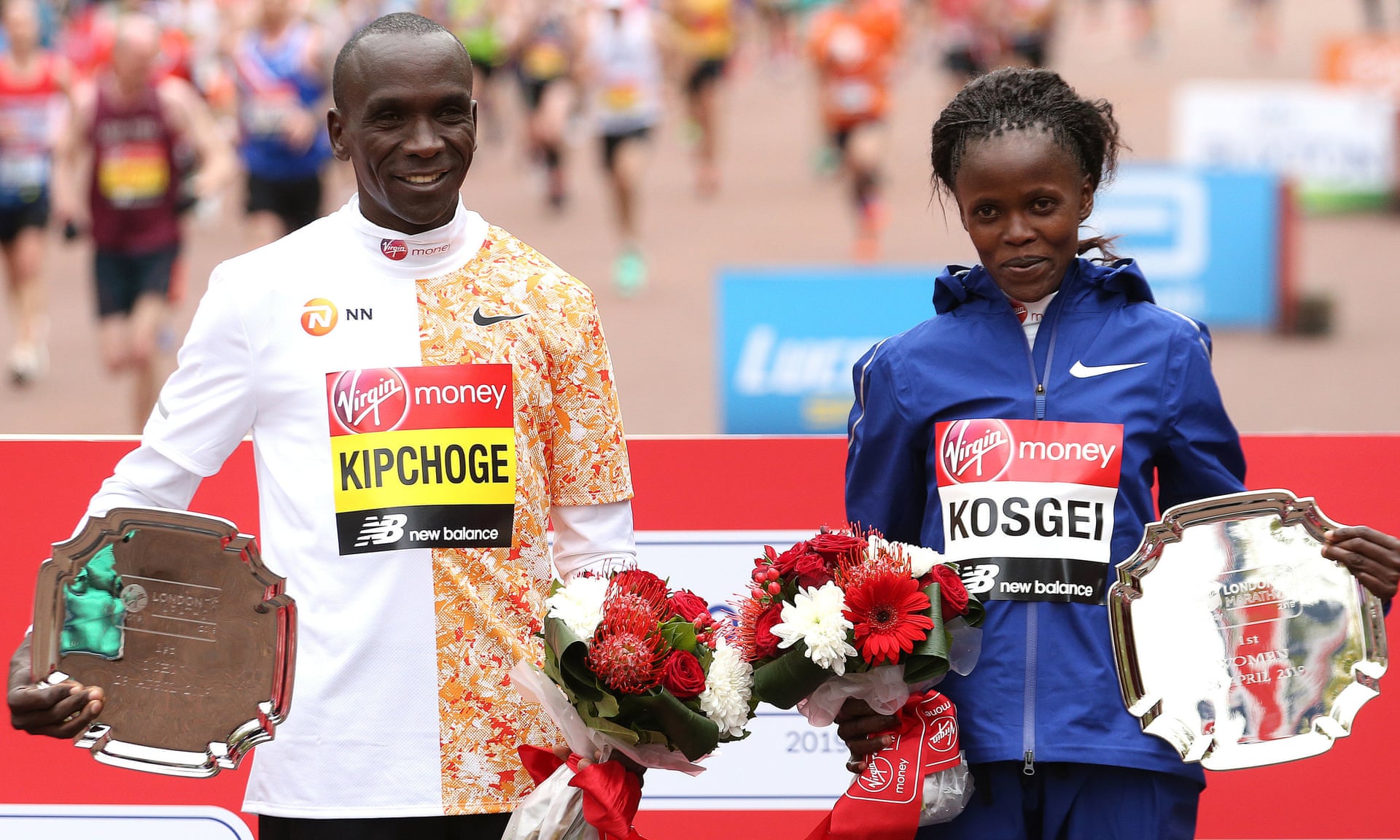 Eliud Kipchoge與Bridget Kosgei奪下倫敦馬拉松優勝