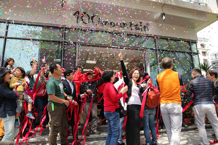 百岳台北旗艦館正式開幕，包括各大戶外通路品牌、老客人齊聚，都是百岳最大的基石