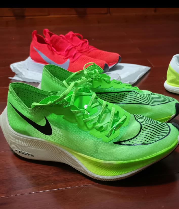 Nike ZoomX Vaporfly NEXT%有新穎的變化 照片來源：NIKE