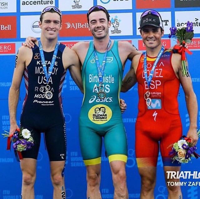 職業男子組前三名：1st-Jacob Birtwhistle (AUS) – 01:45:12、2nd – Matthew McElroy (USA) – 01:45:19、3rd – Javier Gomez Noya (ESP) – 01:45:21。