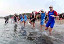 2019 IRONMAN Taiwan適逢5周年，重回到美麗的嵵裡沙灘開賽。