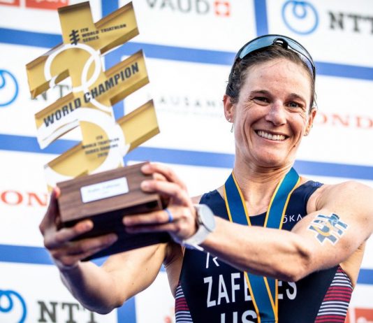 田徑沙場到鐵人三項 Katie Zaferes 爬上世界第一