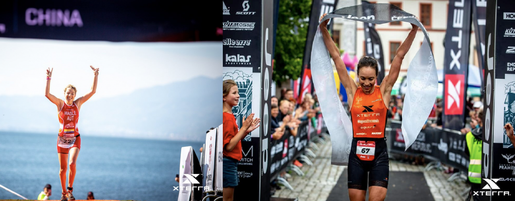 （Carina Wasle(左)、Morgane Riou(右) 圖片來源：XTERRA Global）