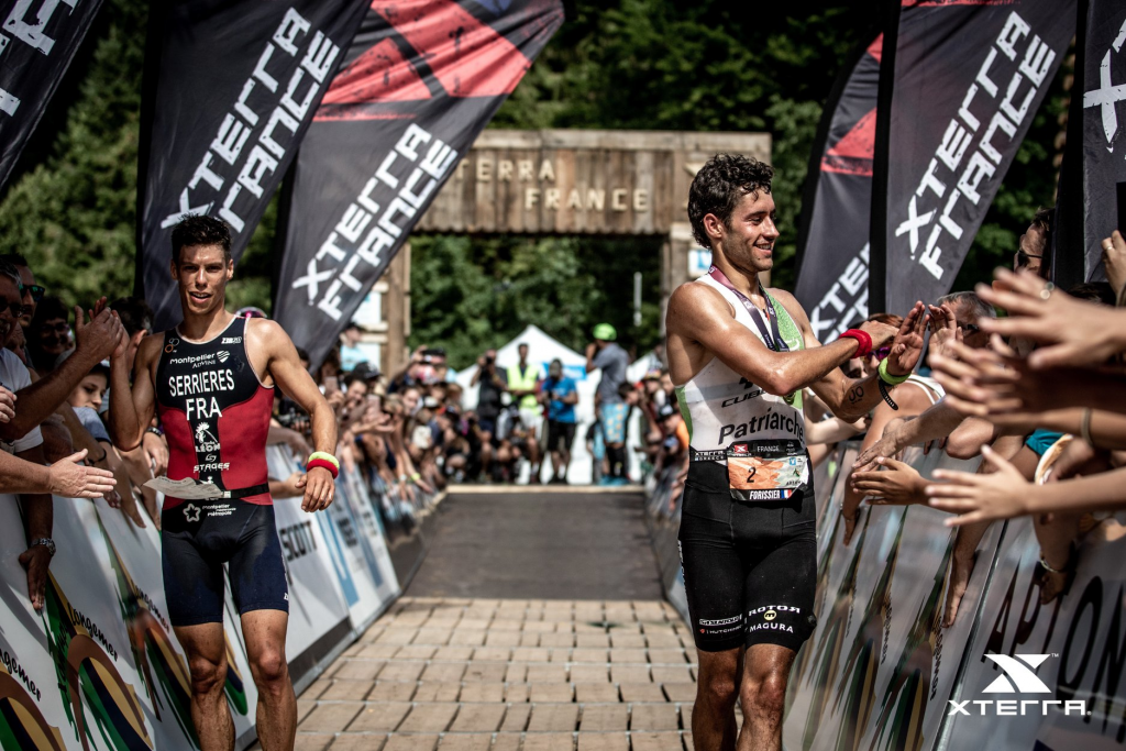 (Serrieres(左)以及Forissier(右)在今年歐巡賽表現火燙 圖片來源：XTERRA Global)