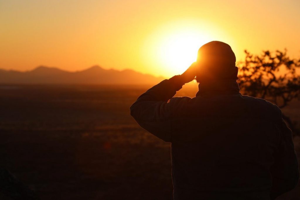 The sun rises on another marathon completed in the dark © NICK BUTTER