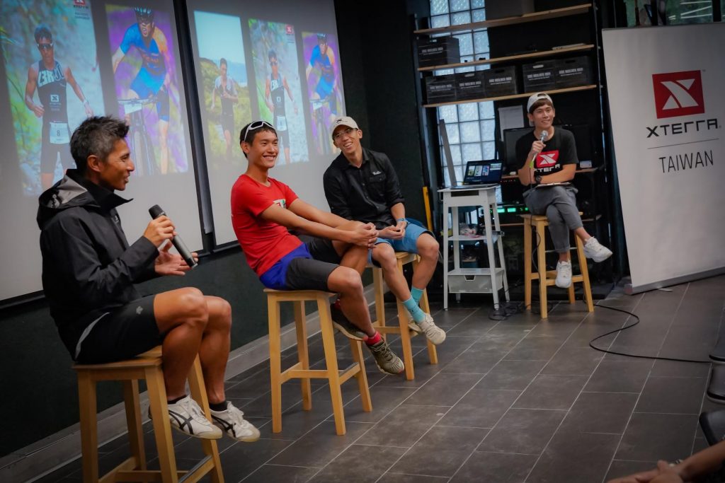 XTERRA 菁英組臺灣選手林忠義、江晏慶、許元耕((圖片來源:XTERRA Taiwan)
