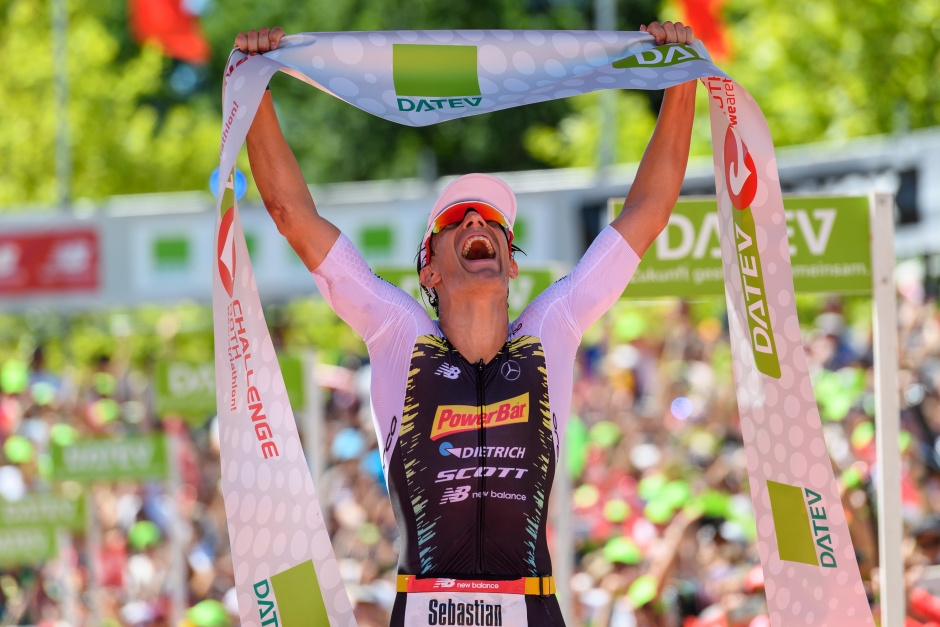 2018、2019 年 Challenge Roth 衛冕冠軍 Sebastian Kienle。圖片來源。