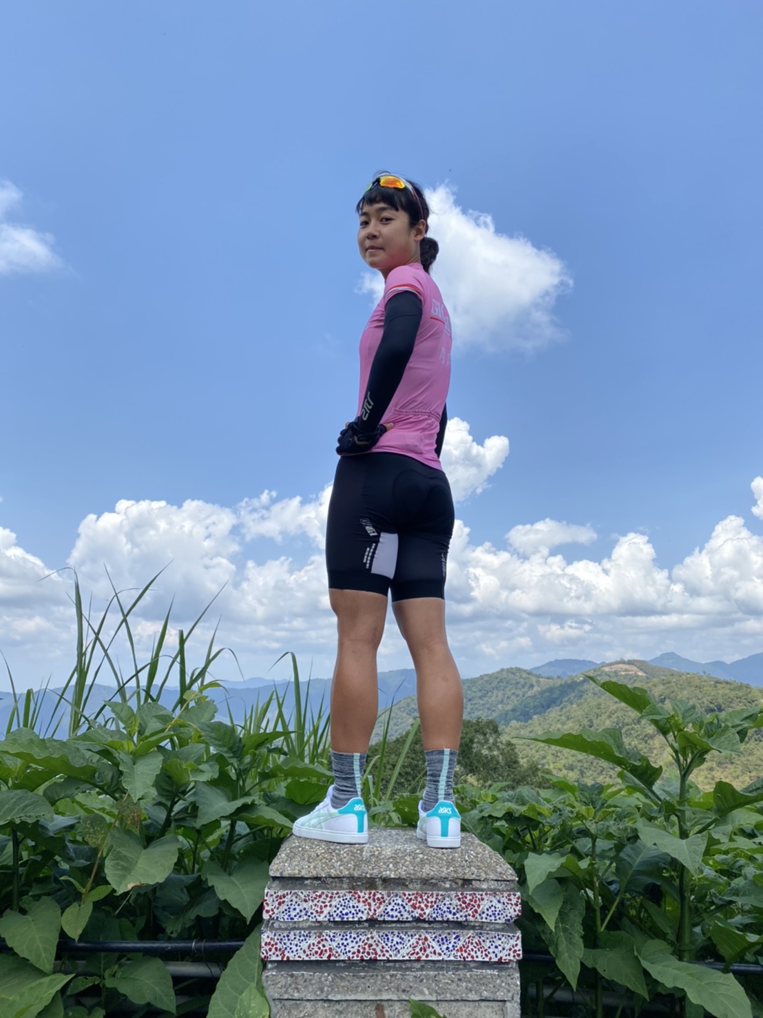 郭家齊回想自己對鐵人三項的初衷。圖片來源:田偉璋。