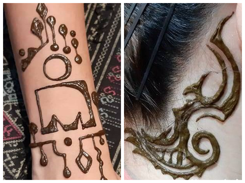 從 9 月 11 日開始，Henna 藝術家在大會現場即設有彩繪攤位，想要有專屬圖騰的女孩們，千萬不可以錯過！