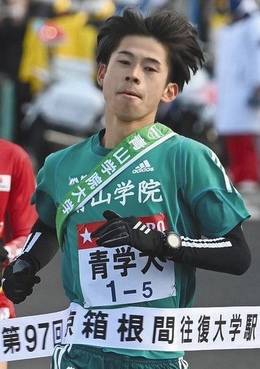 青學大第五區代表 竹石尚人。圖片來源。