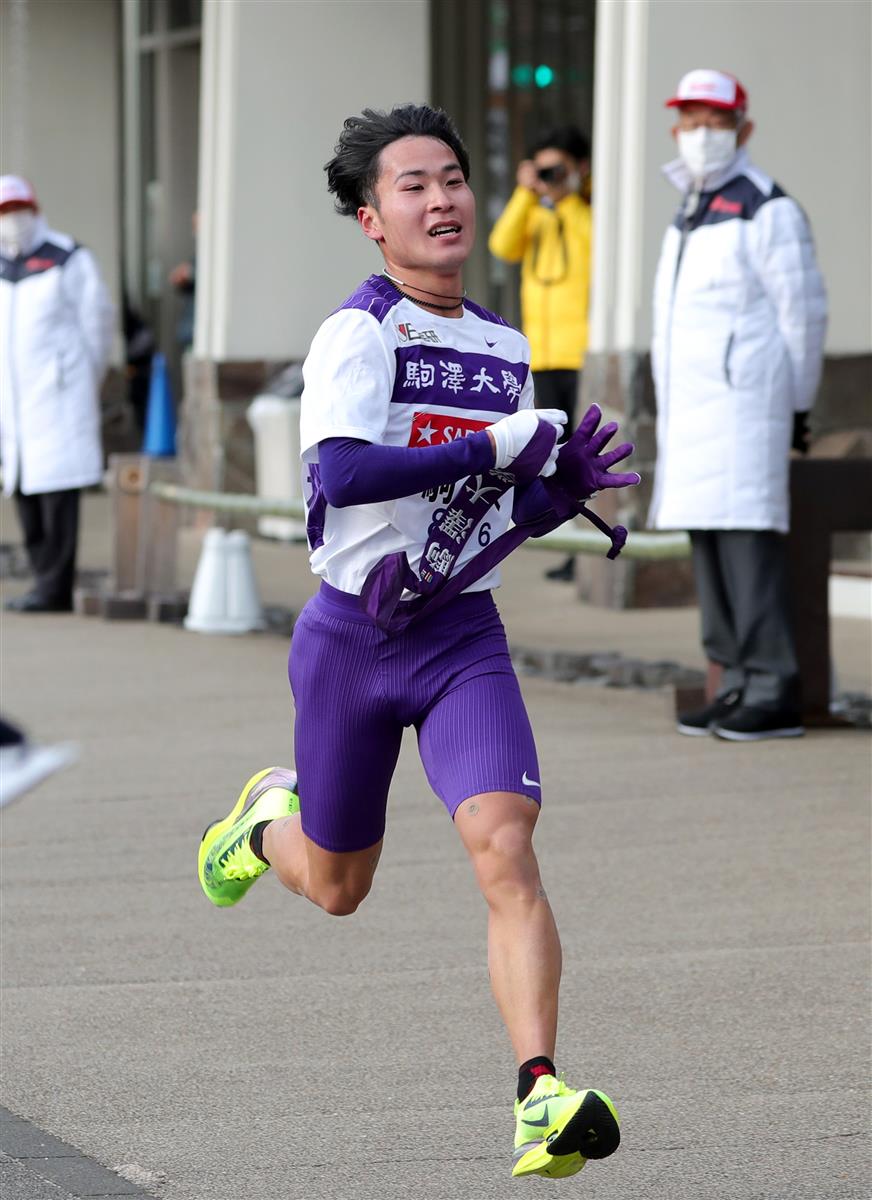 駒澤大第六區代表花崎悠紀。圖片來源。