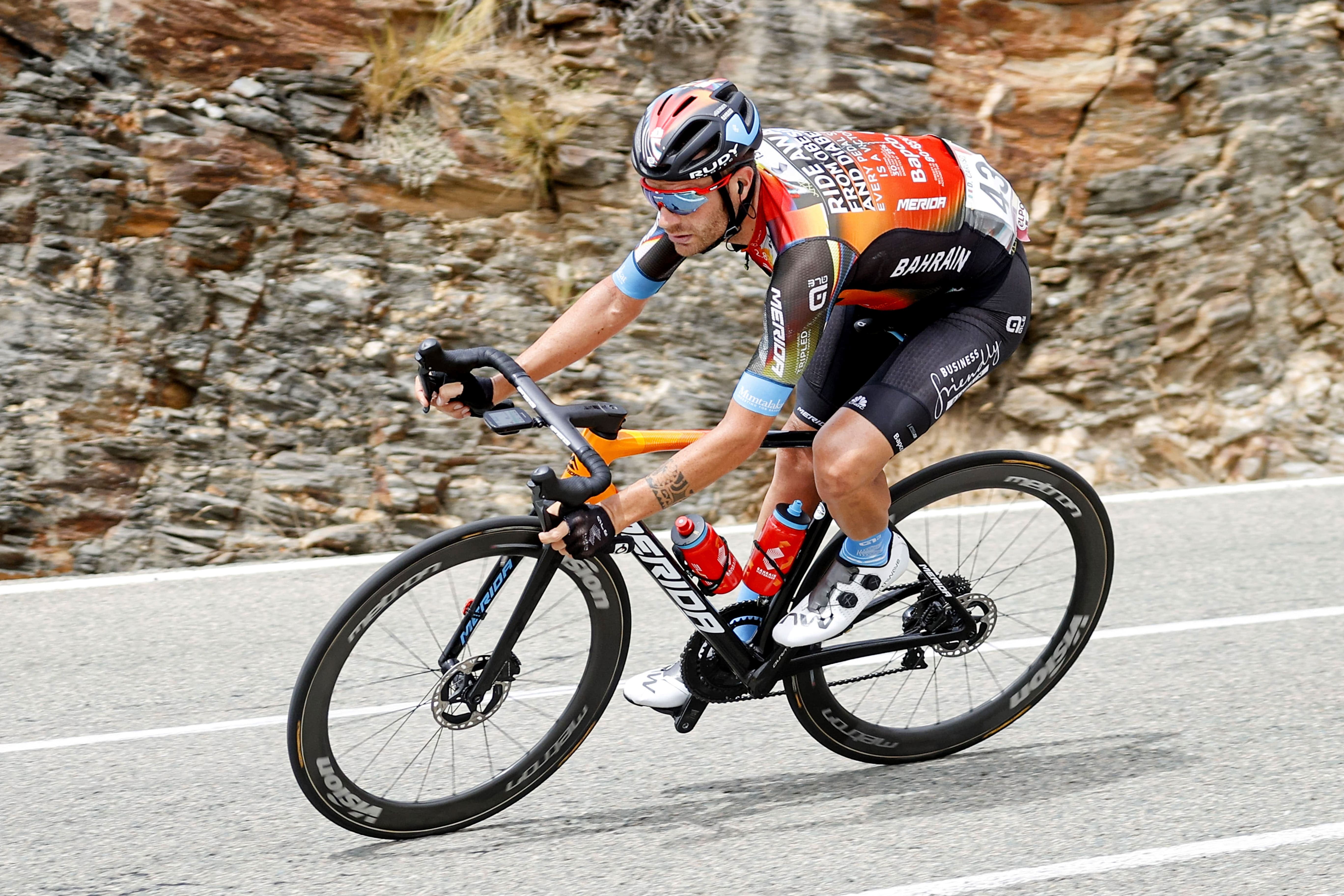 TBV車隊Caruso騎美利達第5代Scultura斯特拉，勇奪2021 Vuelta環西班牙大賽高難度的第9站冠軍(照片來源標註：Bettiniphoto)