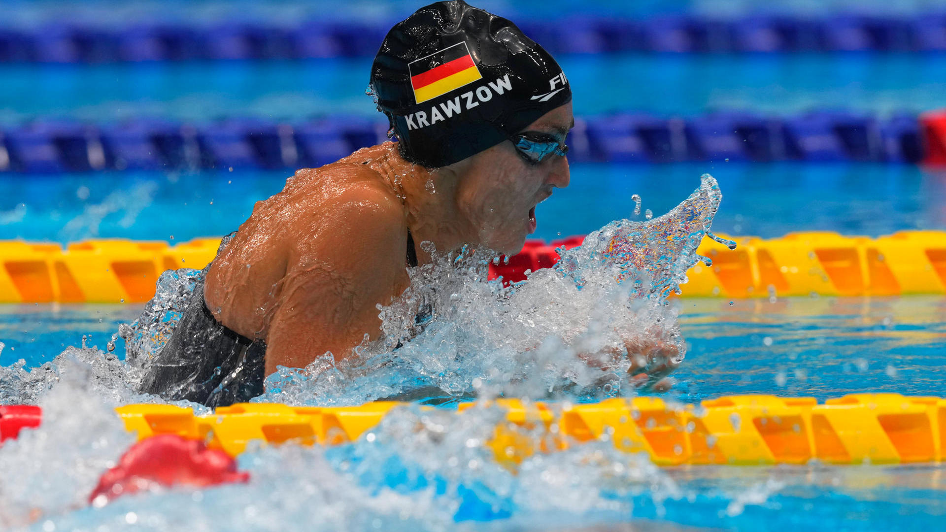 2020 Tokyo Paralympics - Day 8 Elena Krawzow from Germany winning 100m during swimming at the Tokyo Paraolympics, Tokyo aquatic centre, Tokyo, Japan on September 1, 2021. Tokyo Japan pedersen-2020toky210901_npHah PUBLICATIONxNOTxINxFRA Copyright: xUlrikxPedersenx