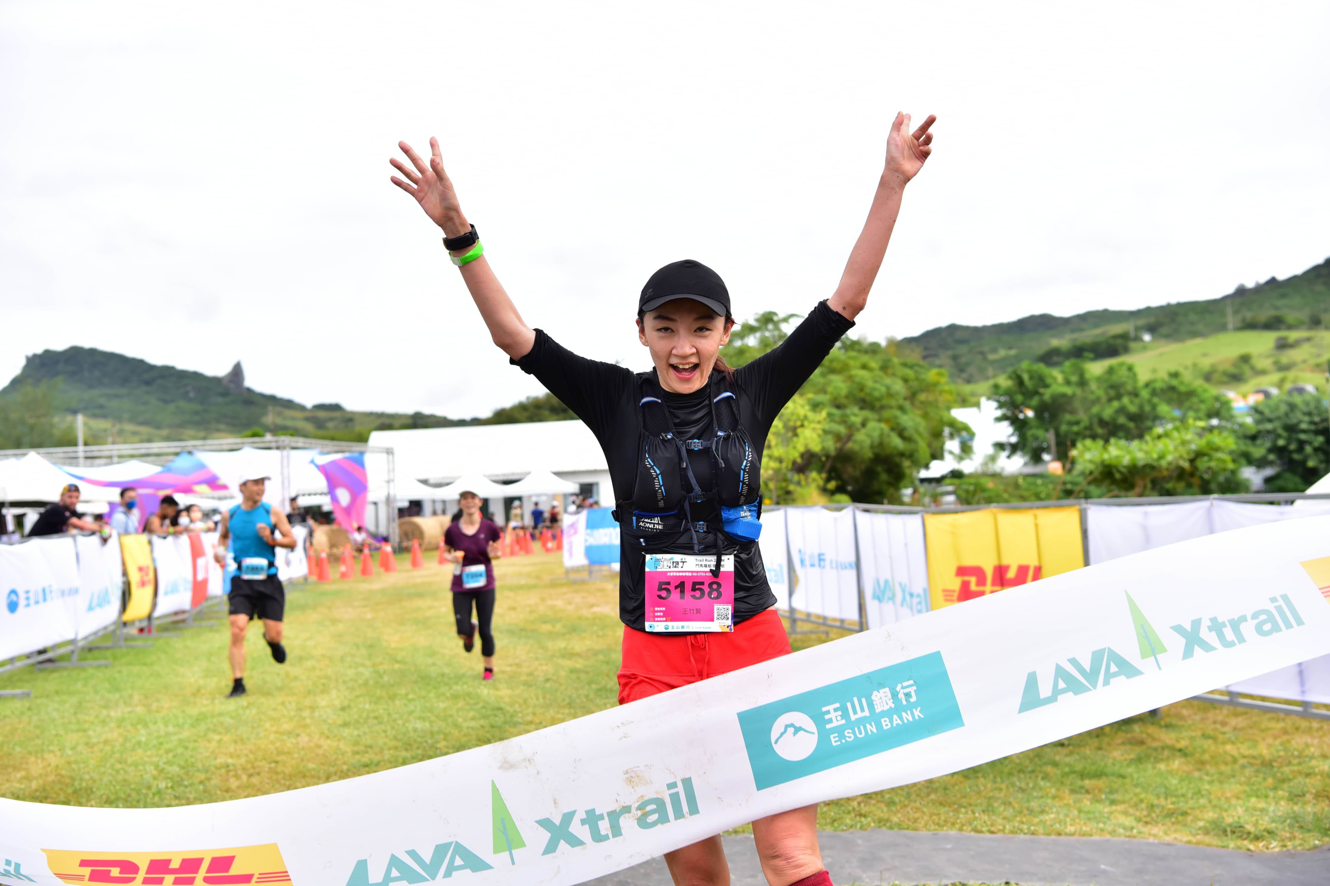 22 公里組女子組冠軍王竹賢。圖片來源：LAVA台灣鐵人三項公司