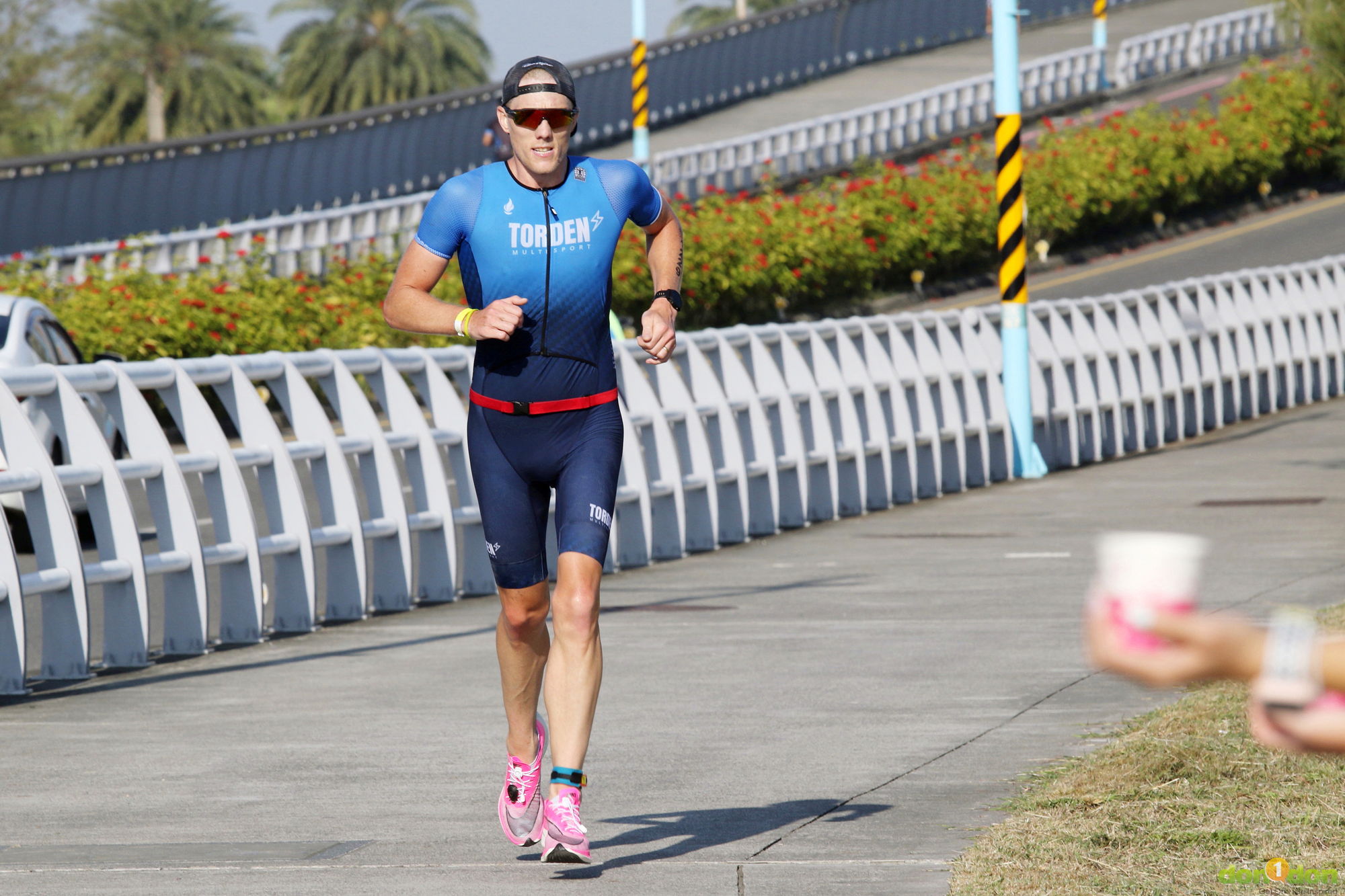 Carson Christen 靠著路跑急起直追，拿下他來到台灣後第一座冠軍，同時也是他生涯中第一個標鐵冠軍！