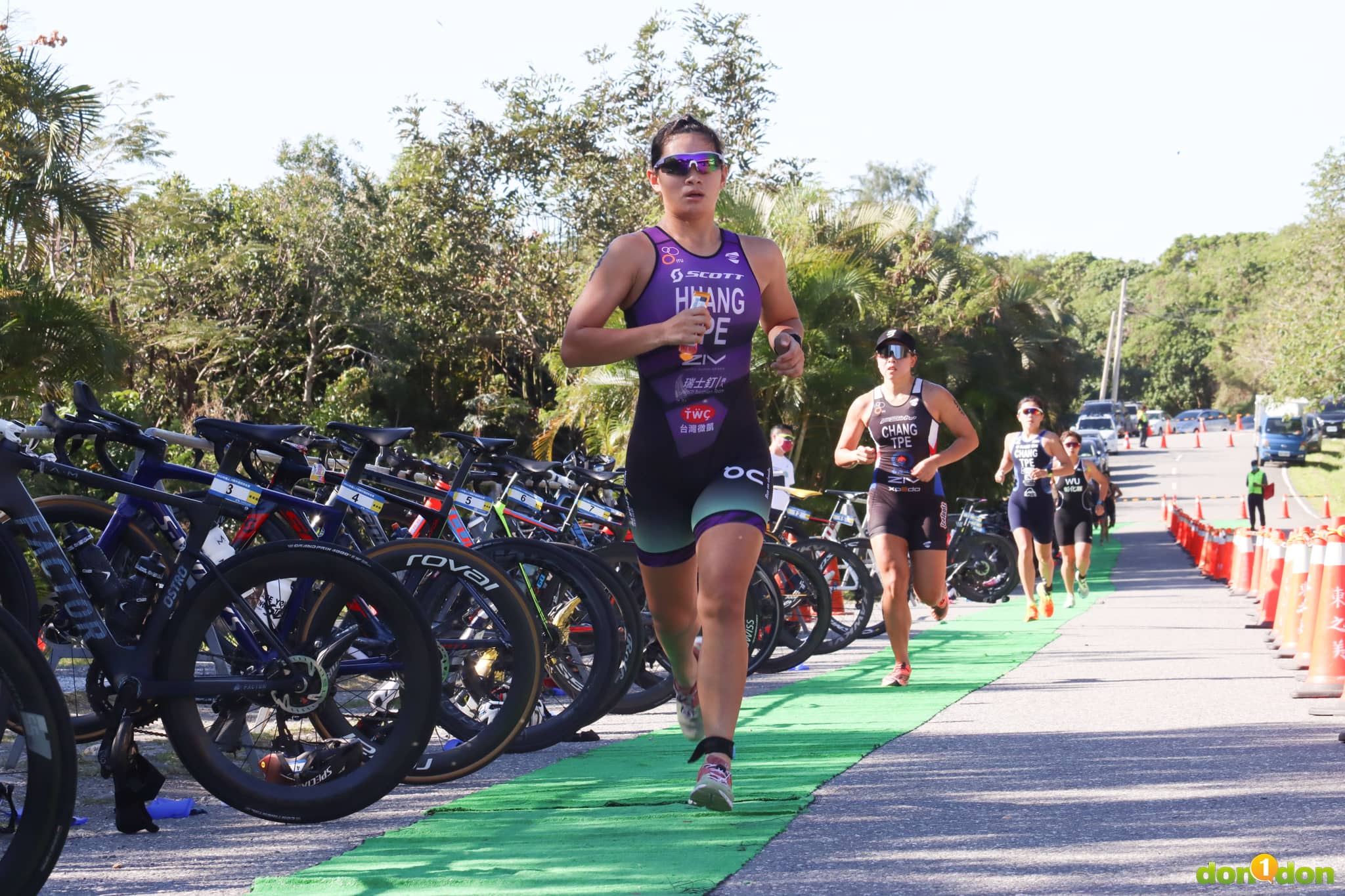 黃于嫣轉換快速，是最先進入T2的女子菁英選手