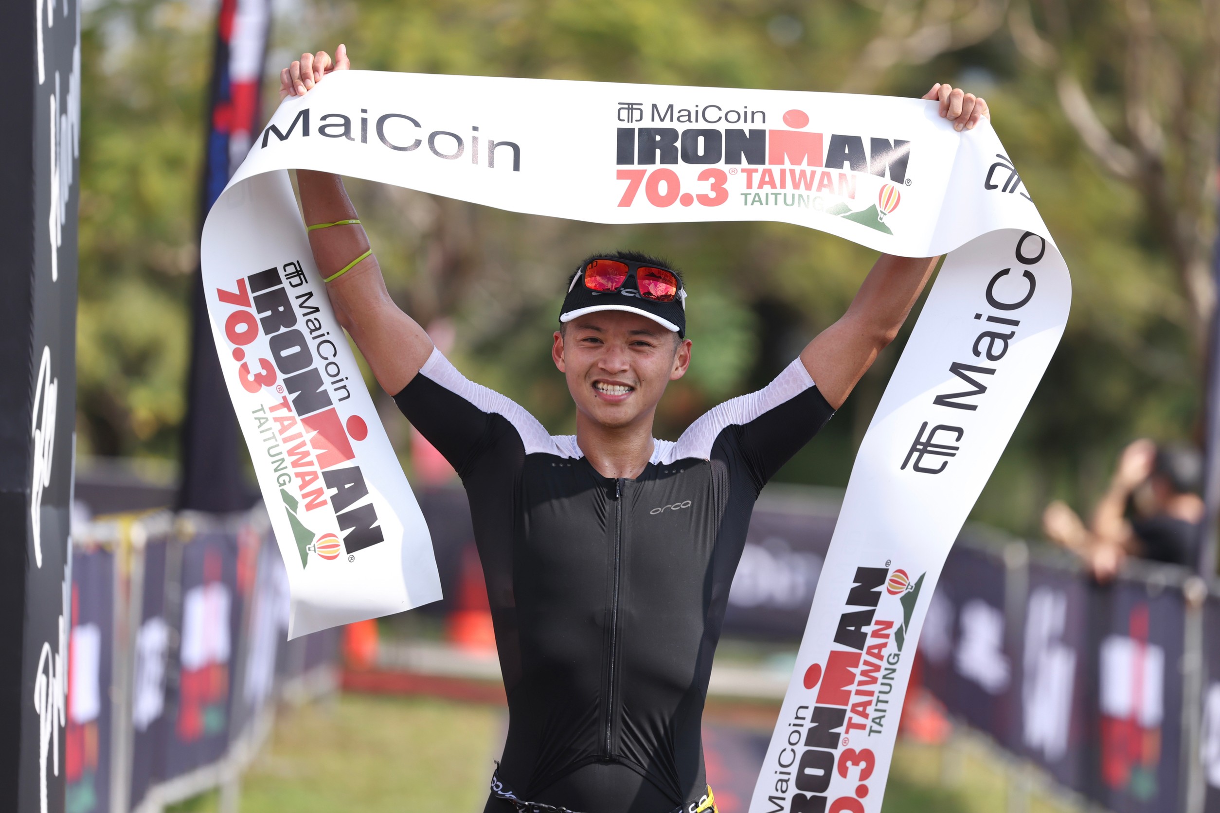 2022 IRONMAN 70.3 台東場分齡組男子組冠軍謝育宏