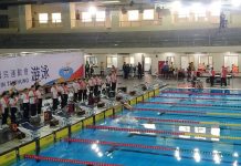 111年度身心障礙國民運動會游泳項目。（圖片來源：現場拍攝）