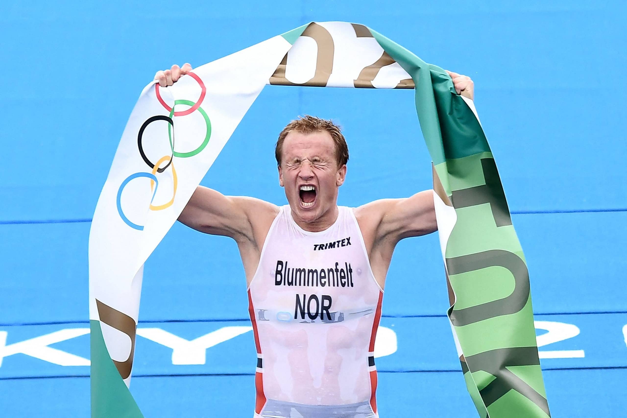 Kristian Blummenfelt 在東京奧運奪冠