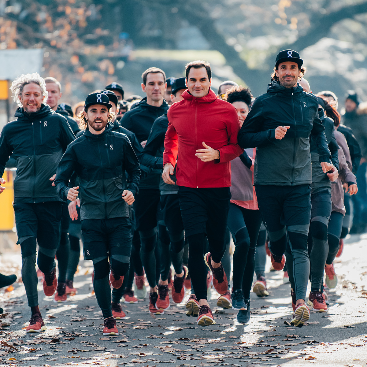 網球天王費德勒與瑞士On昂跑一同為世界帶來革新性的跑步體驗 (圖片：瑞士On昂跑)