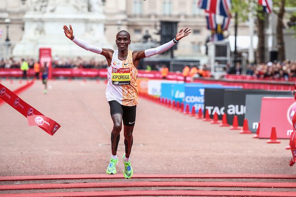 Eliud Kipchoge 第四次贏得 2019 年倫敦馬拉松