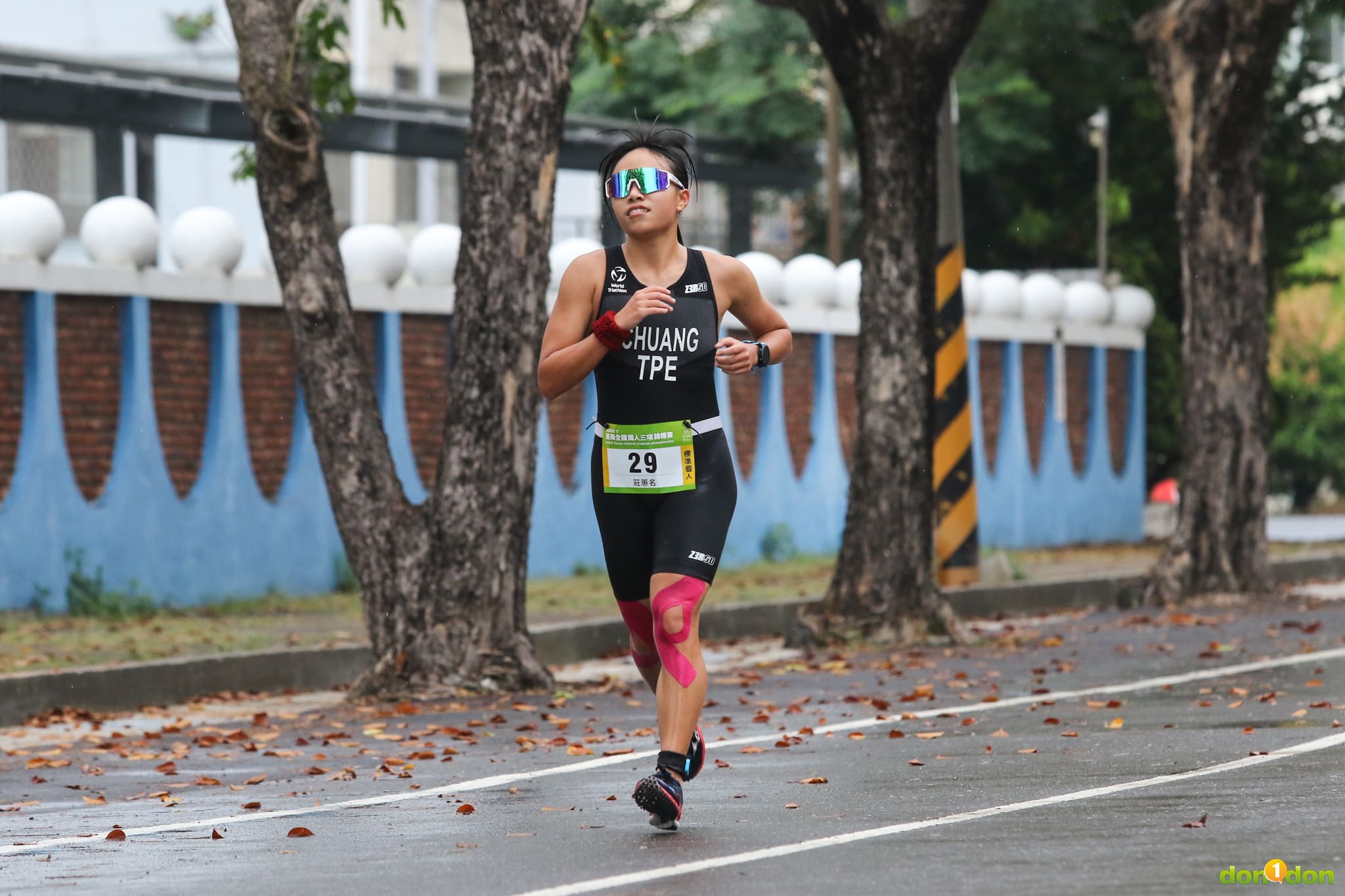 北市大鐵人三項選手莊蕙名，2022台南安平鐵人賽獲得銅牌