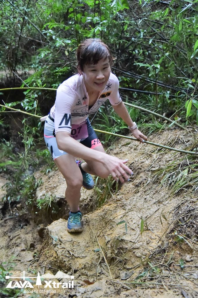 陳雅慧爬山經驗豐富，今年剛牽公路車，希望可以挑戰更多鐵人賽。圖片來源：LAVA Xtrail