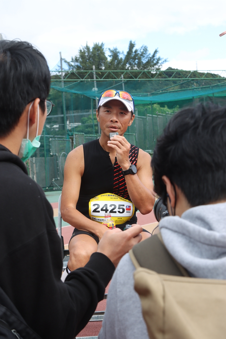 比賽過後，李榮富隨即接受媒體採訪