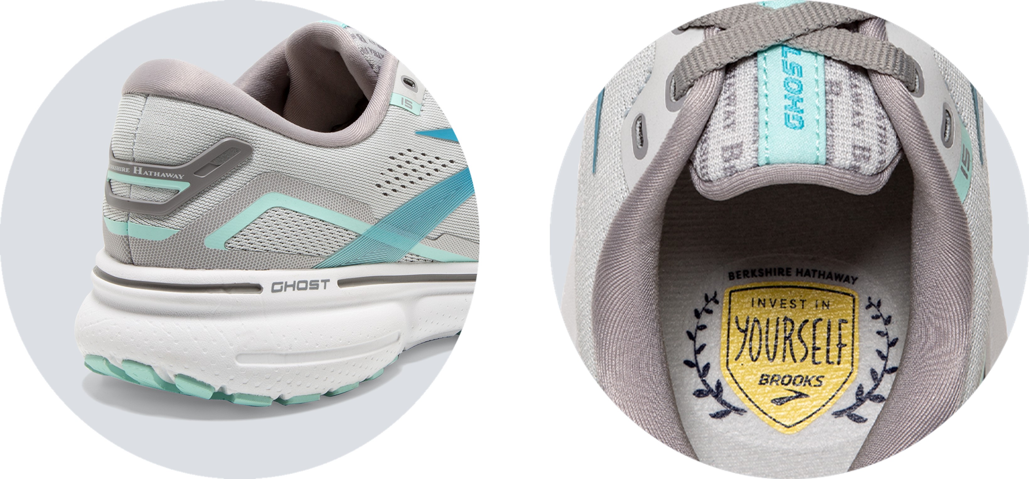 GHOST 15 巴菲特限定款，鞋墊標語”Invest in Yourself” 為更好的未來而跑！