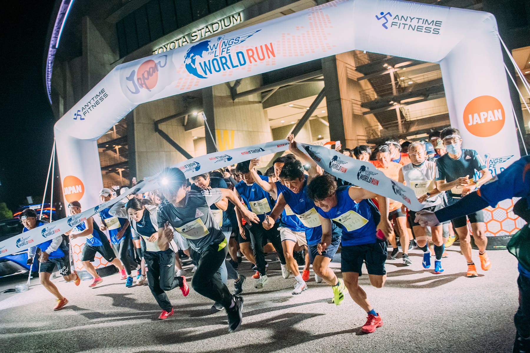 2022年Wings For Life全球路跑 APP RUN總計超過16萬人參賽，並募集470萬歐元的捐款投入脊髓損傷研究，共同為不能跑的人而跑