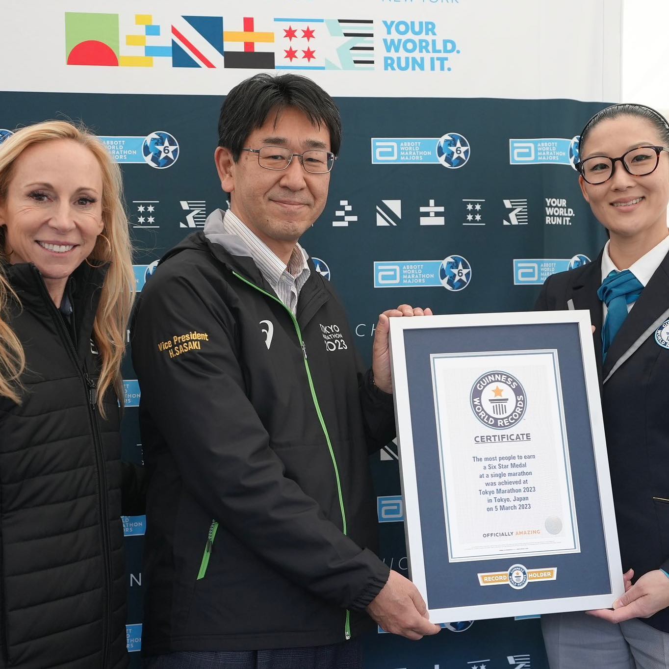 照片來源：Abbott World Marathon Majors 