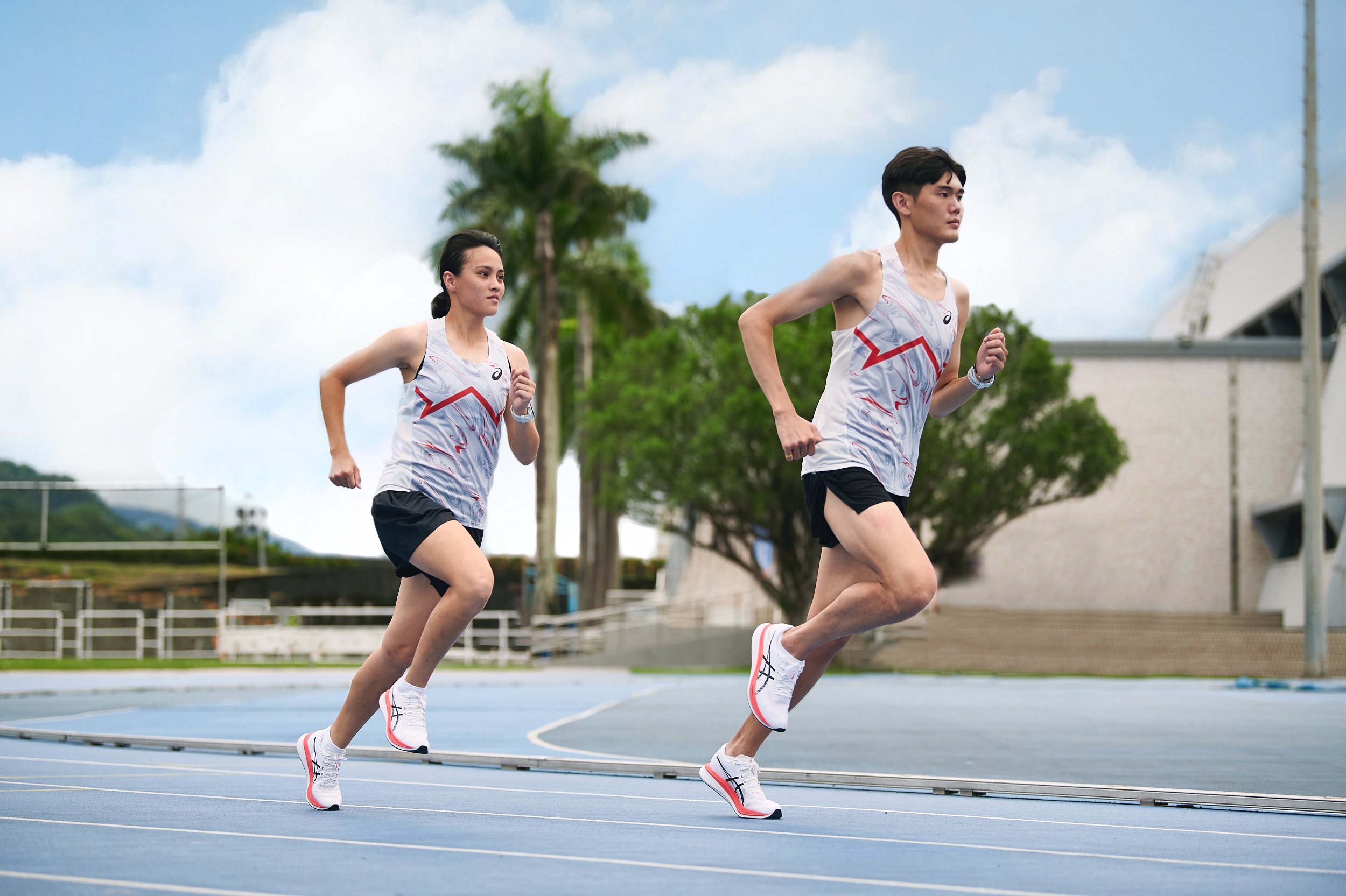 TEAM ASICS長跑選手周鴻宇、賴庭萱搶先體驗，成為備賽期間最實用的訓練鞋