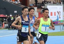 五千公尺李立軍再奪金 臺師大臺體大分摘銀銅