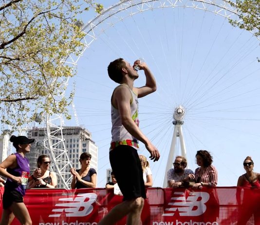 補水技巧 ©Virgin Money London Marathon
